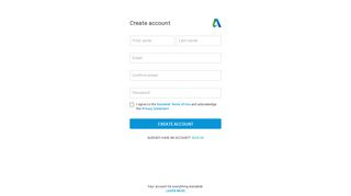 Autodesk - Create Account - Autodesk Accounts