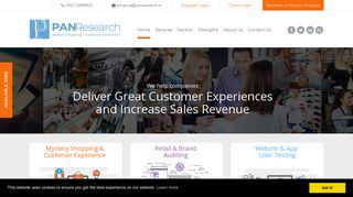 Pan Research - Mystery Shopping | Mystery Shopping Ireland | Market ...