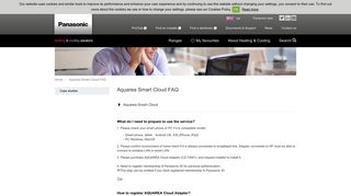 AQUAREA Smart Cloud - Panasonic Europe