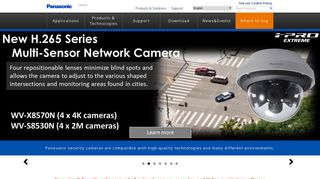 Security cameras & CCTV / surveillance systems | Panasonic Global