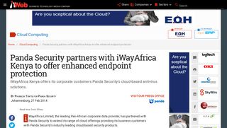 Panda Security partners with iWayAfrica Kenya to offer enhanced ...