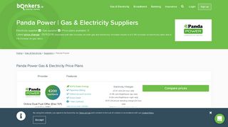 Panda Power | Gas and Electricity Suppliers | bonkers.ie