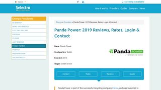 Panda Power: 2018 Reviews, Rates, Login & Contact | Selectra