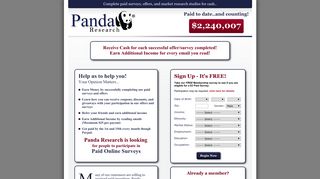 Complete Free Paid Surveys Online With Panda Research