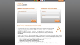 NAVEX Global's EthicsPoint Client Portal