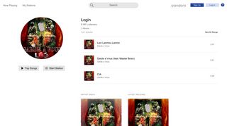 Listen to Login | Pandora Music & Radio