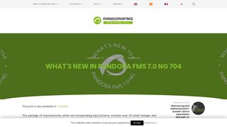 WHAT'S NEW IN PANDORA FMS 7.0 NG 704 - Pandora FMS - The ...