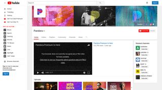 Pandora - YouTube