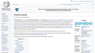 Pandora Radio - Wikipedia