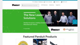 Panduit | Network Infrastructure and Industrial Electrical Wiring