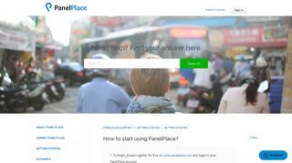 How to start using PanelPlace? – PanelPlace Support
