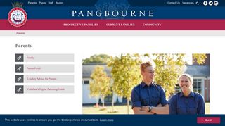 Parents - Pangbourne College