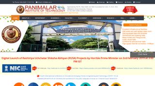 Panimalar Institute of Technology: Home