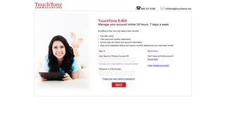 TouchTone Communications E-Bill