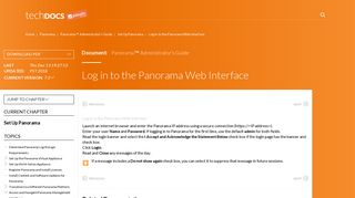 Log in to the Panorama Web Interface - Palo Alto Networks