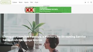 Pantaya Is a New Streaming Service for Spanish-Language Movies