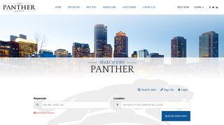 Now Hiring! Explore great job opportunities with The Panther Group