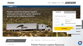 Panther Premium Logistics Resources | ArcBest