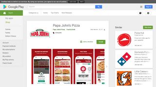 Papa John's Pizza - Apps on Google Play
