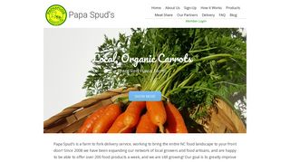 Papa Spud's Local Produce Delivery Raleigh-Durham, NC | Online ...