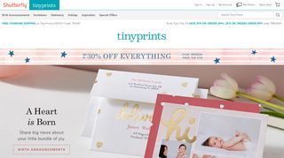 Tiny Prints: Invitations, Announcements, Personalized Cards ...
