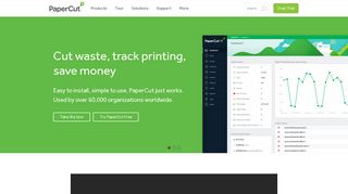 PaperCut - Print management software used by 50k organizations to ...