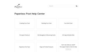 Paperless Post Help Center