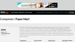 Paper Mart Company Profile | E-Commerce | Digital Commerce 360 ...