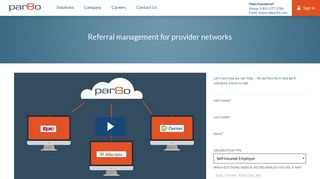 Referral Management for Provider Networks - Par8o