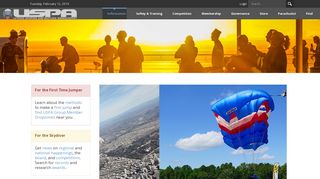 USPA > United States Parachute Association