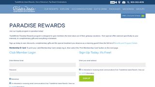 Paradise Rewards Loyalty Program | St Pete Beach Hotels ...