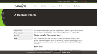 Paragon Bank has introduced their new look | Paragon