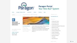 MLXChange - Paragon Portal - REALTORS® Association of Edmonton