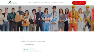 Client Login - Paragon Payroll & HR