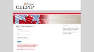 CELPIP Score Report Login - Paragon Testing Enterprises