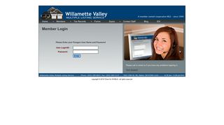 Willamette Valley Multiple Listing Service - Member Login