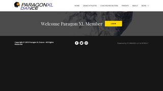 LOGIN | Paragon XL Dance