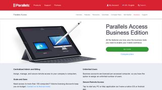 Business Remote Access | Parallels Access for Business