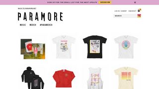 Paramore - Official Store - Paramore.net