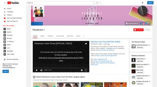 Paramore - YouTube