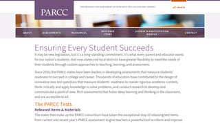 Ensuring Every Student Succeeds - PARCC Resource Center