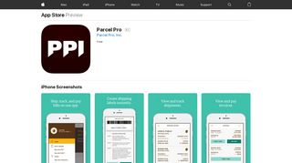 Parcel Pro on the App Store - iTunes - Apple