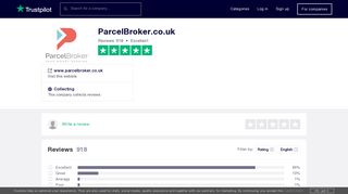 ParcelBroker.co.uk Reviews | Read Customer Service Reviews of ...