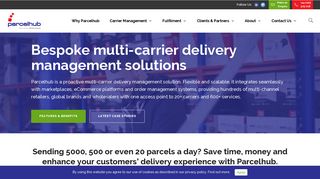 Parcelhub | Multi-Carrier Delivery Management, Fulfilment and Mailing