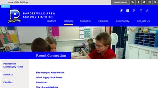 Pardeeville Area School District - Parent Connection