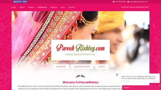 Pareek Rishtey | Pareek Grooms | Pareek Brides | Matrimonial