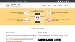 ParentComms:Mobile App - IT Services for Schools