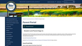 Parent Portal - Beaufort County School District