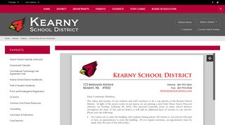 Parents / School Entry Access Procedures - Kearny School District