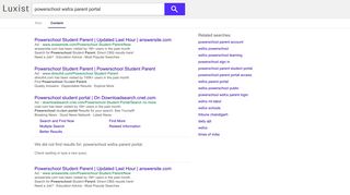 powerschool wsfcs parent portal - Luxist - Content Results